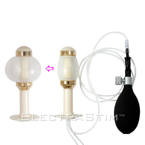 Electrastim Inflatable Vaginal & Anal Bi-Polar Dildo