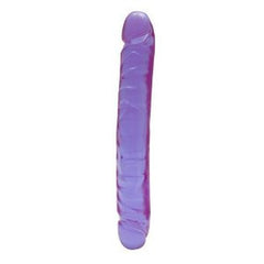 12inch Jelly Double Dong Purple