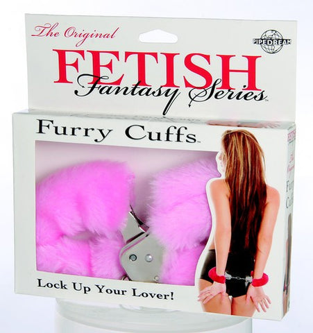 Fetish Fantasy Furry Cuffs - Pink