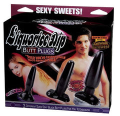Liquorice Dip Butt Plugs