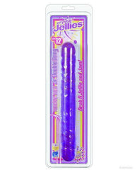 12inch Jelly Double Dong Purple