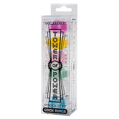 Doc Johnson Tower of Power Cock Rings Set