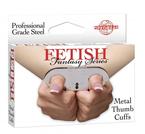 Fetish Fantasy Metal Thumb Cuffs