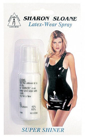 Latex Wear Spray to Shine Rubber